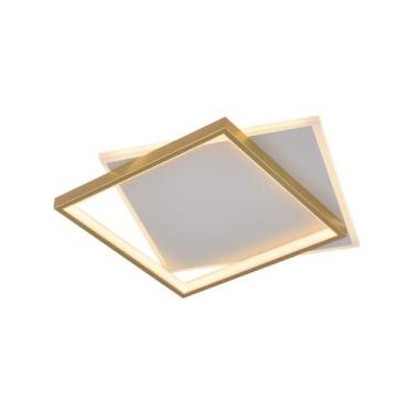 Imagem de Plafon Sindora DCX03126 Led Bivolt Dourado, Dourado