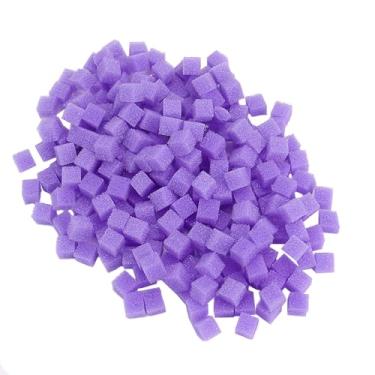 Imagem de 1 pacote com aproximadamente 1000 peças, mini cubos de esponja, caixa de presente, enchimento, esponjas de enchimento, pequenos blocos de esponja para bricolage, artesanato, lembrancinhas de festa