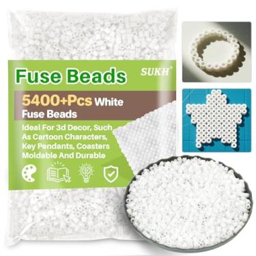Imagem de Sukh 5400 + peças de contas de fusível - kit de contas de fusível kit de derretimento de ferro a granel para artesanato infantil, ideal para meninos e meninas, presentes de aniversário de Natal