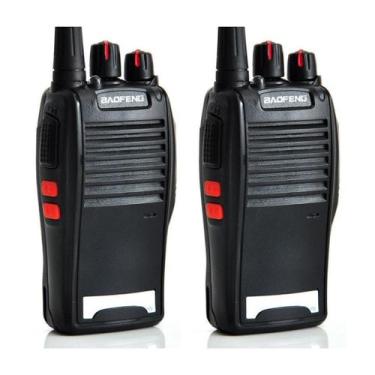Imagem de Kit Com 2 Radio Comunicador Baofeng 777s Walk Talk