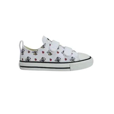 Imagem de Tenis All Star Chuck Taylor 2v Ref Ck13730001 Branco/preto/branco 023