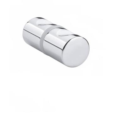 Imagem de Maçaneta de porta de liga de alumínio, maçaneta de vidro para banheiro, janela de armário de chuveiro, ferragens de armá