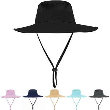 Imagem de Chapéu de sol ZOORON UPF 50+ Bucket Hat, proteção UV para homens e mul