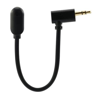 Imagem de LEFXMOPHY Substituição de microfone para fone de ouvido sem fio LucidSound LS35X LS50X para jogos de 3,5 mm, acessório de microfone destacável