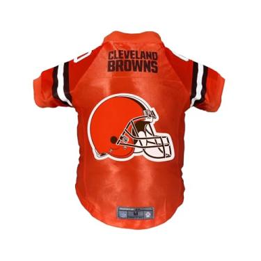 Imagem de Littlearth Camiseta premium NFL Cleveland Browns para animais de estimação, cor do time, GG
