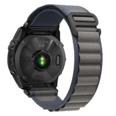 Imagem de Pulseira De Relógio De Liberação Rápida De Nylon Para Garmin fenix7S 7