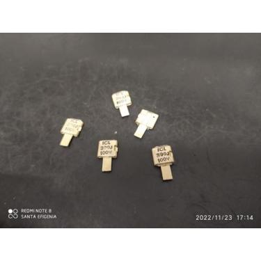 Imagem de 1x Capacitor Mica Prata 390pf/100v 5% Cmb1n Icl
