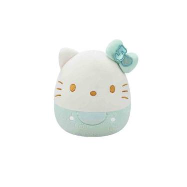 Imagem de Pélucia Hello Kitty Verde De 20Cm (50 Anos) - Squishmallows