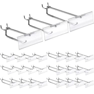 Imagem de Metal Scan Hook Thyle para 1/8 a 1/4 Pegboard, 30 unidades