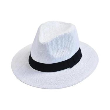 Imagem de Chapéu De Palha De Verão Para Mulheres E Homens Com Proteção UV, Estil