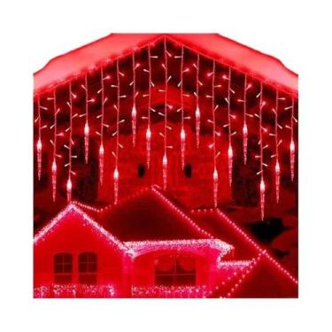 Imagem de Cortina De Luz LED De Inverno, Guirlanda De Gelo 0.3M 0.4M 0.5M Para D