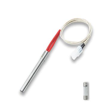 Imagem de eosorssa Acendedores Hot Rod 16801-20B atualizados para Oklahoma Joe's Rider 600 900 Combo DLX Pellet Grill Igniters de superfície quente, com fusíveis 200W 120V