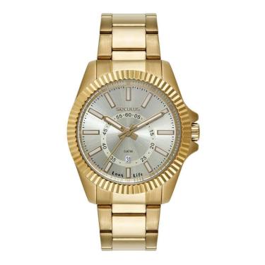 Imagem de Relógio Seculus Masculino Ref: 44264Gpsvda2 Casual Dourado