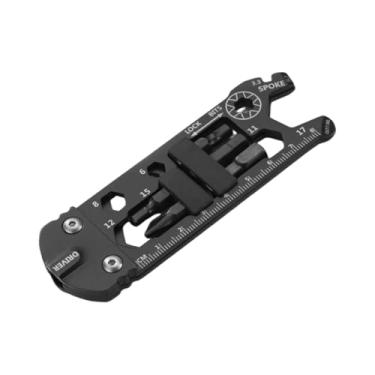 Imagem de oshhni Ferramenta de reparo de bicicleta, chave de emergência, kit de manutenção hexagonal externo portátil, multifuncional para bicicletas, esportes ao ar