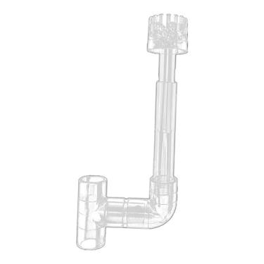 Imagem de ＡＷＨＡＯ Conjunto de cotovelo para skimmer de aquário, filtro para tanque de peixes, filtro interno rotativo funcional e resistente, Diâmetro Interno 25
