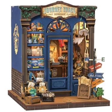 Imagem de CUTEBEE Kit Book Nook - Kit De Casa De Bonecas Em Miniatura Faça Você Mesmo Para Adultos E Adolescentes, Decoração De Estante De Casa Minúscula Booknook, Quebra-Cabeça De Madeira 3D, Presentes Para