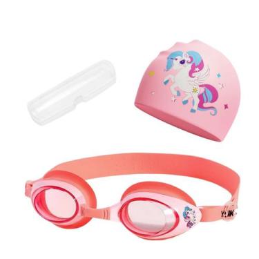 Imagem de Kit Hero Band Natação Infantil Praia Piscina Coleção Mágica, Unicórnio