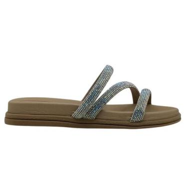 Imagem de Papete Tamanco Sandalia Feminino Beira Rio Classico 8488.108, 37, Crem