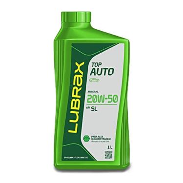 Imagem de Oleo Lubrax Top Auto 20W50 Sl 1 Litro