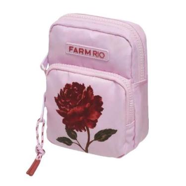 Imagem de Bolsa bag fem farm gema rosalia rosa 78323855 - FARM..RIO, Rosa, Verme