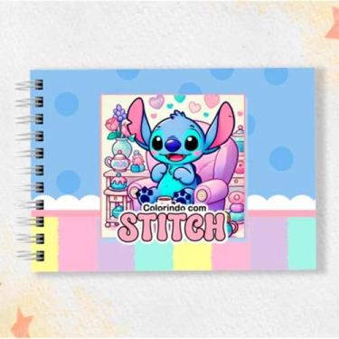 Imagem de Livro para Colorir Bobbie Goods / STITCH - PINTURA/CAPA DURA - LAMINAÇ