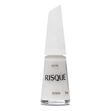 Imagem de Esmalte Risqué Branco Natural Novo Renda 8ml