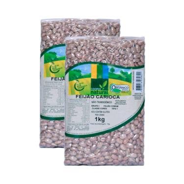 Imagem de Kit 2x: Feijão Carioca Orgânico Coopernatural 1kg
