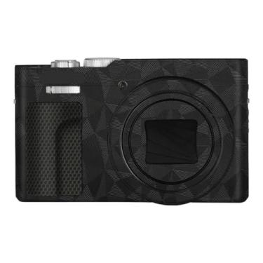 Imagem de ZS99 Adesivo antiarranhões para câmera Panasonic Lumix ZS99 Película protetora (Triângulo Preto)