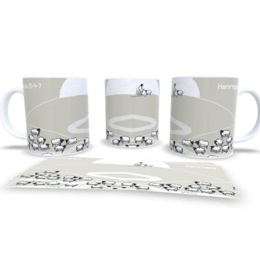 Imagem de Caneca Gospel Versículo Bíblico Porcelana