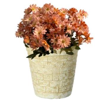 Imagem de 7 Buquês de Margaridas Flores Artificiais Decoração Realistas Fáceis d