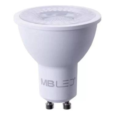 Imagem de 2X Lâmpada Led Dicróica Mr16 6W 6000K Luz Branco Frio Gu10 G