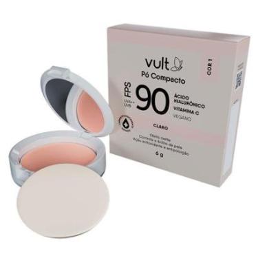 Imagem de Pó Compacto Facial Vult FPS90 Claro-Feminino