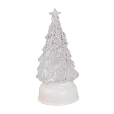 Imagem de Bothyi Luminária de Mesa em Formato de árvore de Natal Iluminada, Coleção de Decoração para Casa, Enfeite de Mesa Natalino para Sala.
