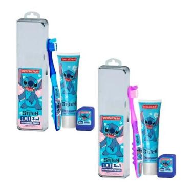 Imagem de Kit Infantil Dentalclean Stitch