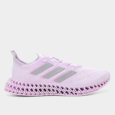 Imagem de Tênis Adidas 4DFWD 4 Feminino, Rosa, Cinza, 38