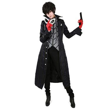Imagem de Fantasia masculina de Coringa Ren Amamiya Protagonista Phantom Thief da MicCostumes, Preto, Medium