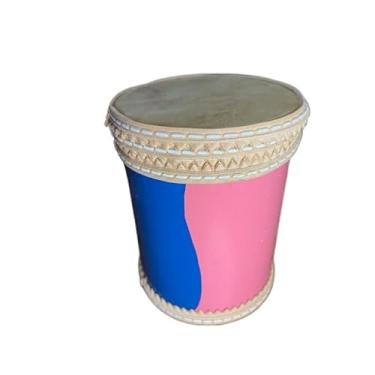 Imagem de Tambor, Tambor Bacurinha, Instrumento de Percussão, Tamanho 13-16cm(Metadinha)