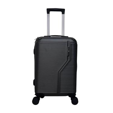 Imagem de Mala de Bordo Bali Padrão Anac, Rodas Duplas 360º, Tamanho P, World Onboard (Preto)