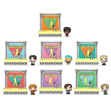 Imagem de Kit Funko Bitty Pop Stage BTS 7 Figuras (Coleção Completa)