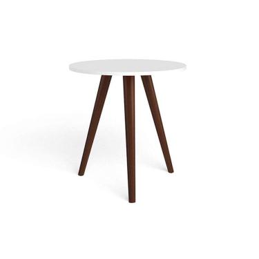 Imagem de Mesa Lateral P/ Sala Rt3144 Branco - Movelbento