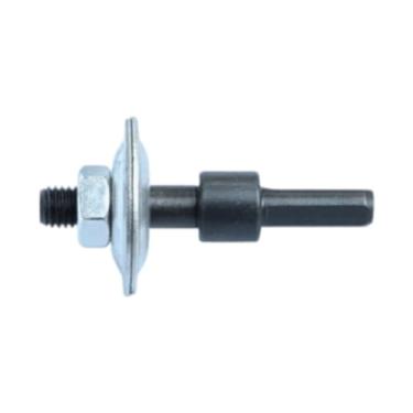 Imagem de RNXRZANK Adaptador para Furadeira/esmerilhadeira, Conversão para Furadeira Elétrica, Esmerilhadeira Angular, Haste de Conexão com Mandril, Chave Inglesa, Porca, Haste de 10 Mm, Tamanho real