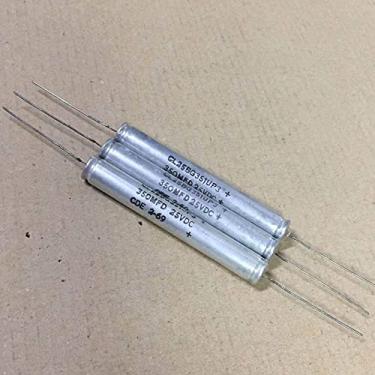 Imagem de Acessórios eletrônicos CDE 350UF 25V CL25BG351UP3 capacitor eletrolítico de áudio cátodo de tântalo 1 circuito de controle