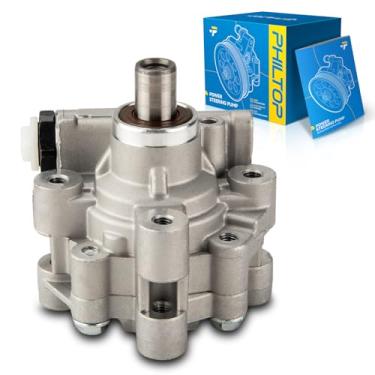 Imagem de PHILTOP Bomba de direção hidráulica 215223, adequada para Grand Caravan 2001-2007; cidade e campo; caravana 3.3L, Voyager 3.3L 2001-2003, substitui OE 215223, 2630, 4743060AA, 4743060AB, 4743060AB