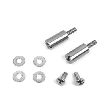 Imagem de JADSOrBoBi Kit de suporte de placa de temporizador de aço inoxidável com parafusos e arruelas, 1,93 cm de comprimento – Serve para Shovelhead 1970-1999/EVO Big Twin e Sportster Ironhead 1971-2003