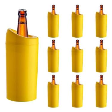 Imagem de Porta Garrafa Térmico Camisinha Para Cerveja 600ml kit 10PÇS - NEOPLAS