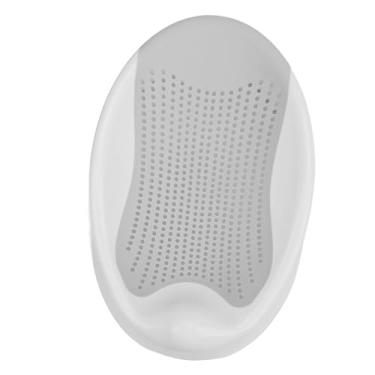 Imagem de Ymiko Suporte para Banheira de bebê Recém-nascido Com Tapete Antiderrapante e Almofada de Banho para Banho Infantil, Segurança e Conforto (Cinza Claro)
