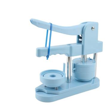 Imagem de Ymiko Máquina para Fazer Botões, Faça você Mesmo, Kit de Prensa para Fazer Crachás Redondos Com Filme de Botão, Papel Em Branco, Cortador de (58mm (Rotação))