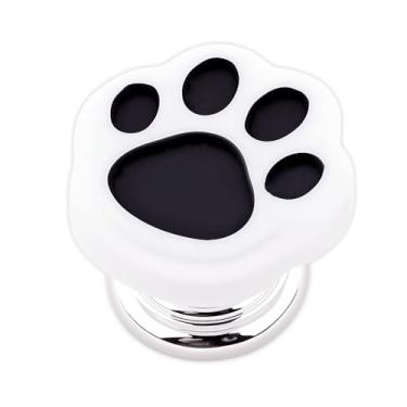 Imagem de Capa de botão de estrela de gato pata fofa de gato capa de botões de partida de motor de carro kawaii acessórios de carro interior gato pata de gato empurrar para iniciar capas de botão Novetly