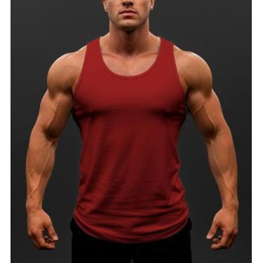 Imagem de Regata Masculina Verão Lisa Casual Básica 100% Algodão 556 - Fashion N