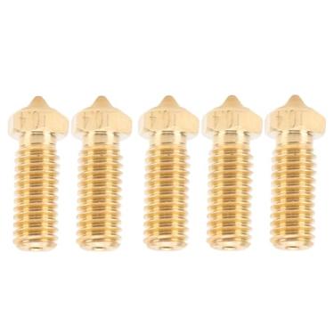 Imagem de Hyuduo Bico de Impressora 3D 5pcs 0,4 Mm de Extrusora de Latão Substituição de Bico para X Mais 3 X Máximo 3 Inteligente Q1 Pro Com Impressão de Alta Velocidade, Design